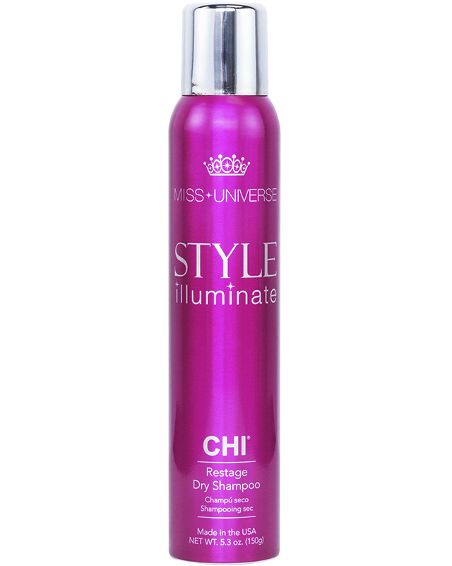 Сухой шампунь для всех типов волос CHI Miss Universe Style Illuminate Restage Dry Shampoo